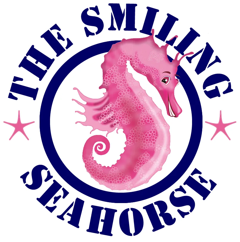 The Smiling Seahorse logo